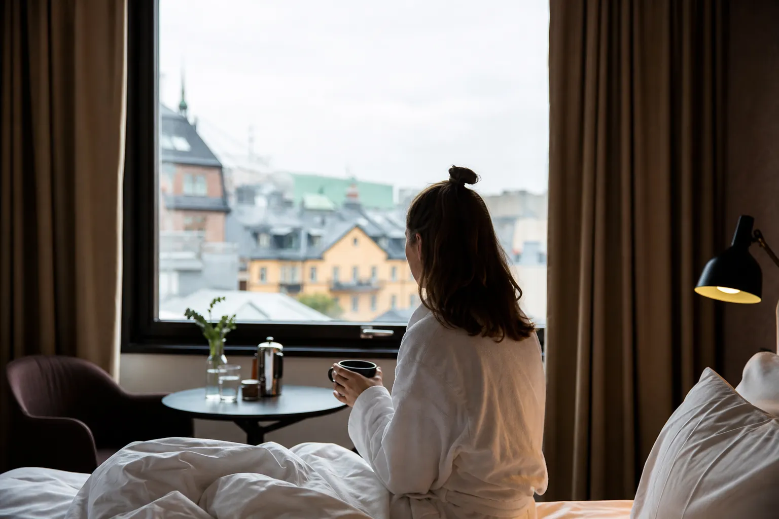 Hotellrum i Malmö inför en weekend nära Öresund
